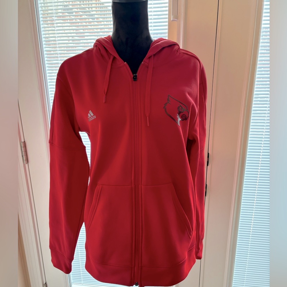 University of Louisville Adidas women’s full zip hoodie.  NWT size Medium